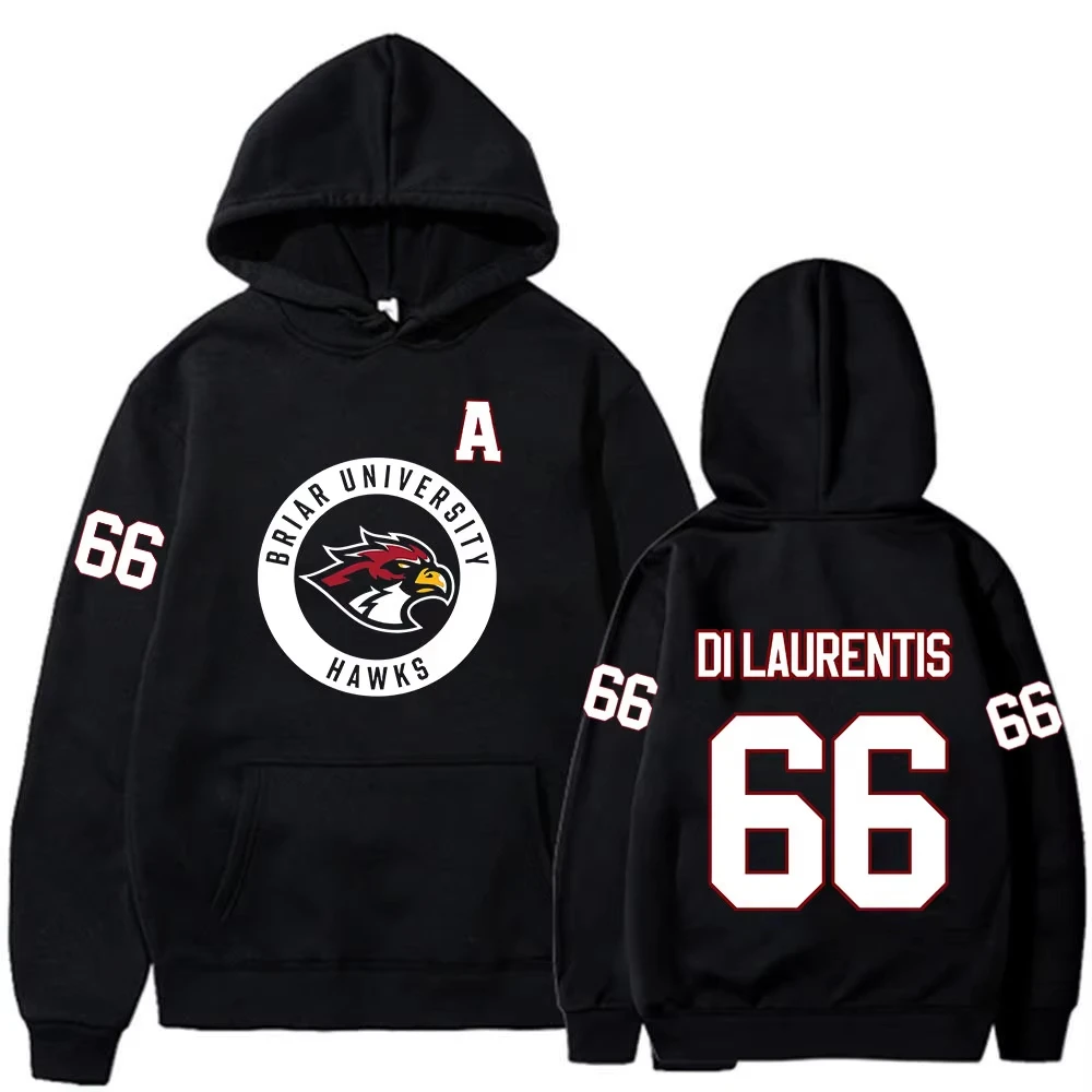 Off Campus TV Series Di Laurentis 66 Briar University Hockey Hoodies Men Women Casual Long Sleeves Hooded Sweatshirts Streetwear