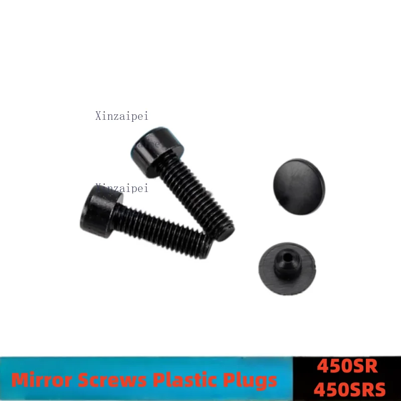 For CFMOTO 450SR 450SRS Mirror Screws Plastic Plugs Caps Rubber Plugs 450 SR 450 SRS CF400-6-9 Original Motorcycle Accessories