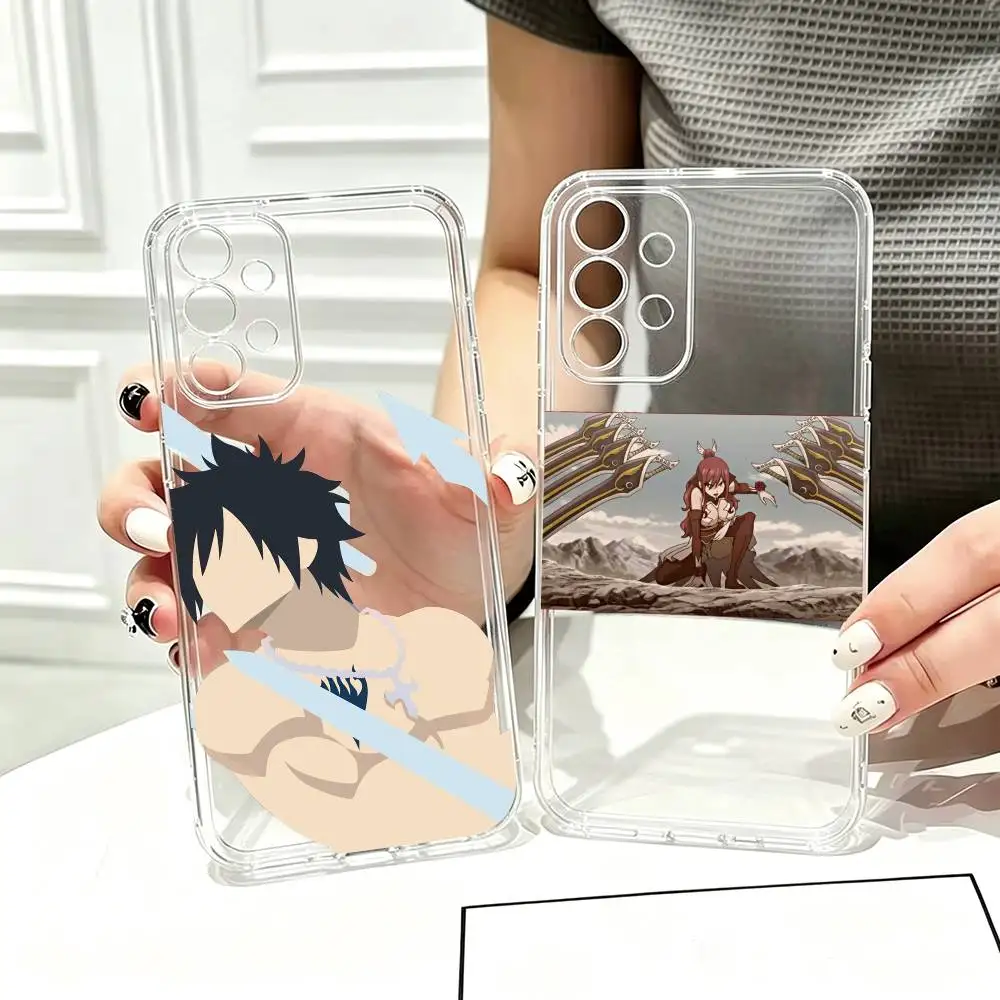 Anime Fairy Tail Lucy Phone Case Transparent Silicone Soft For Samsung S25,S24,S21,S22,S23,S30,Ultra,S20,Plus,Fe Gift
