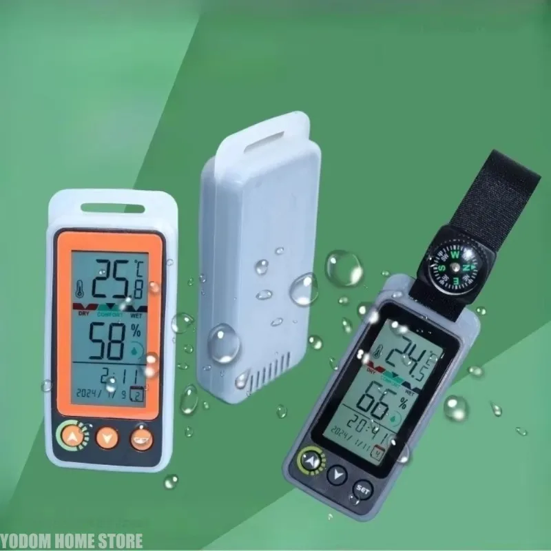 Mini Camping LCD Electronic Digital Temperature Humidity Meter Indoor Thermometer Hygrometer Household Thermometer Tools