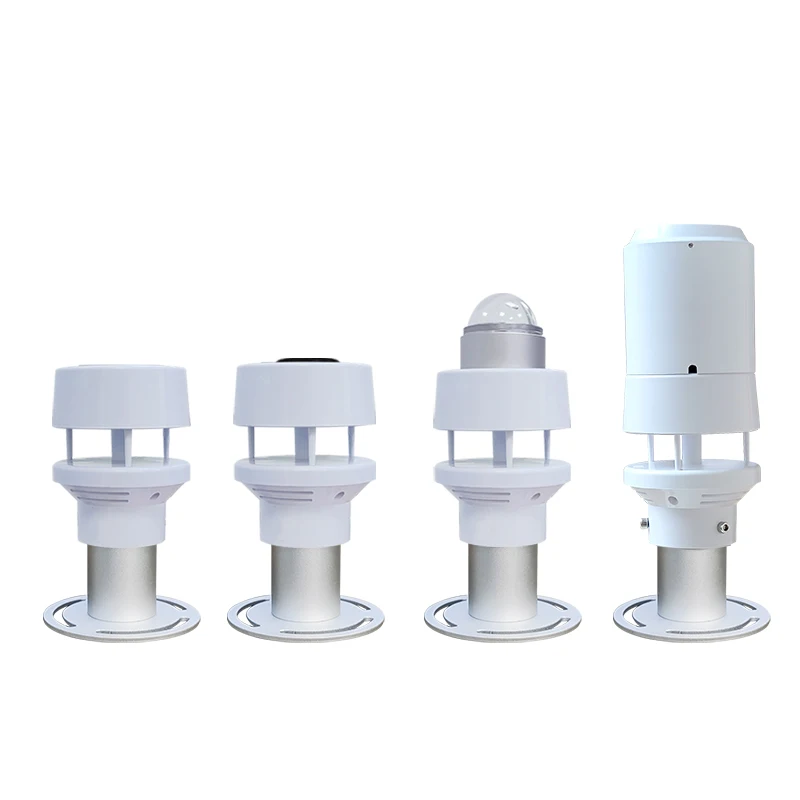 Ce Certified 4G RS485 Temperature Humidity Wind Speed and Direction IoT 6 in 1 Compact Weather Station