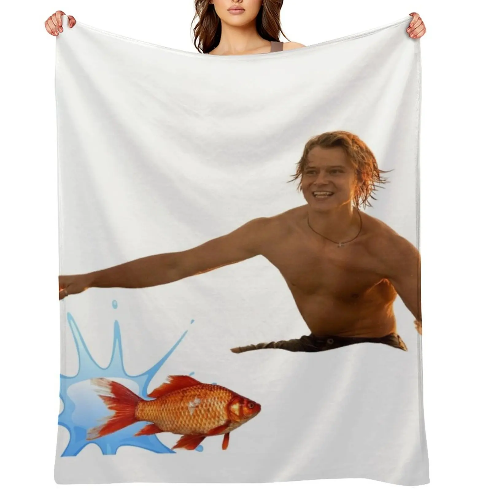 

JJ Maybank And Rafe Cameron Throw Blanket Furrys Cute decorative Baby Blankets