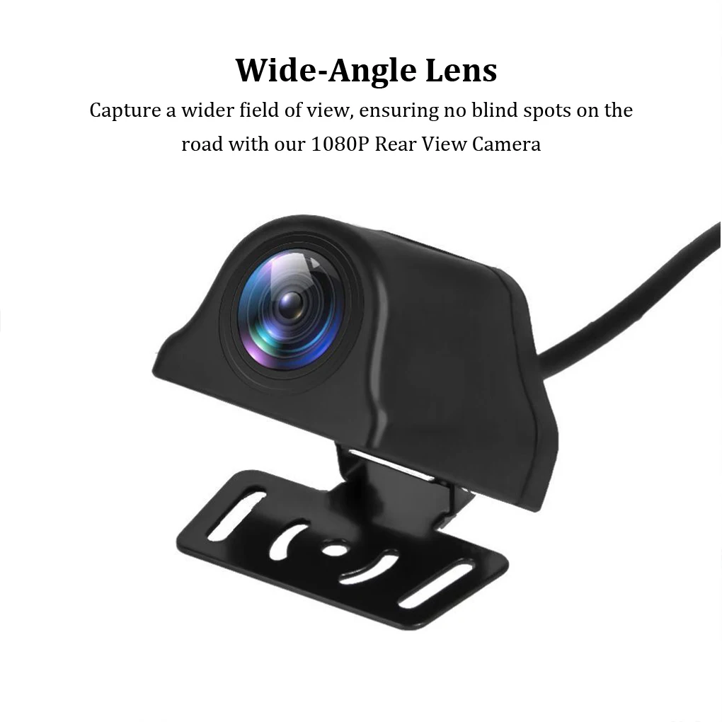 

Universal 1080P Rear View Camera AHD Fisheye Lens Automatic Reversing HD Night Vision IP67 Rearview Mirror 4PIN Car Car Recorder