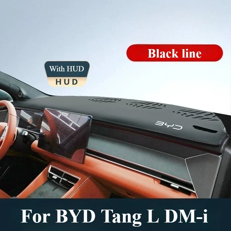 

For Left-hand Drive Car Dashboard Mat BYD Tang L DM-i EV Center Console Dash Cover Sun-light Blocking Mat Sunshield Protector
