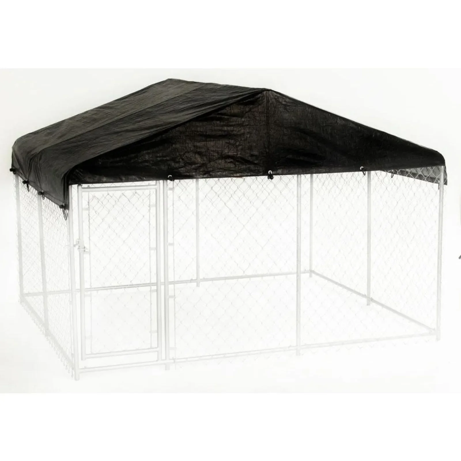 US Extra Large 10ft. X 10ft. - All Season Waterproof COVER for Lucky Dog Outdoor Kennels and Pens - Kennel NOT INCLUDED