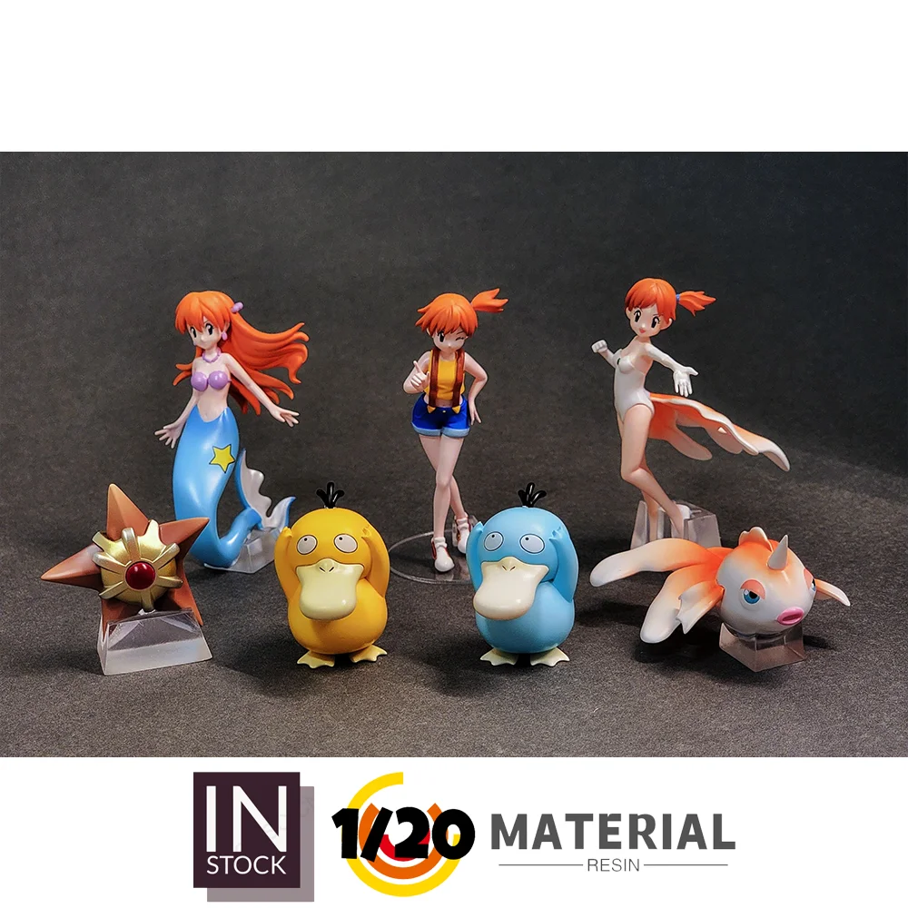 [In Stock] 1/20 Resin Figure [Trainer House] - Misty & Psyduck