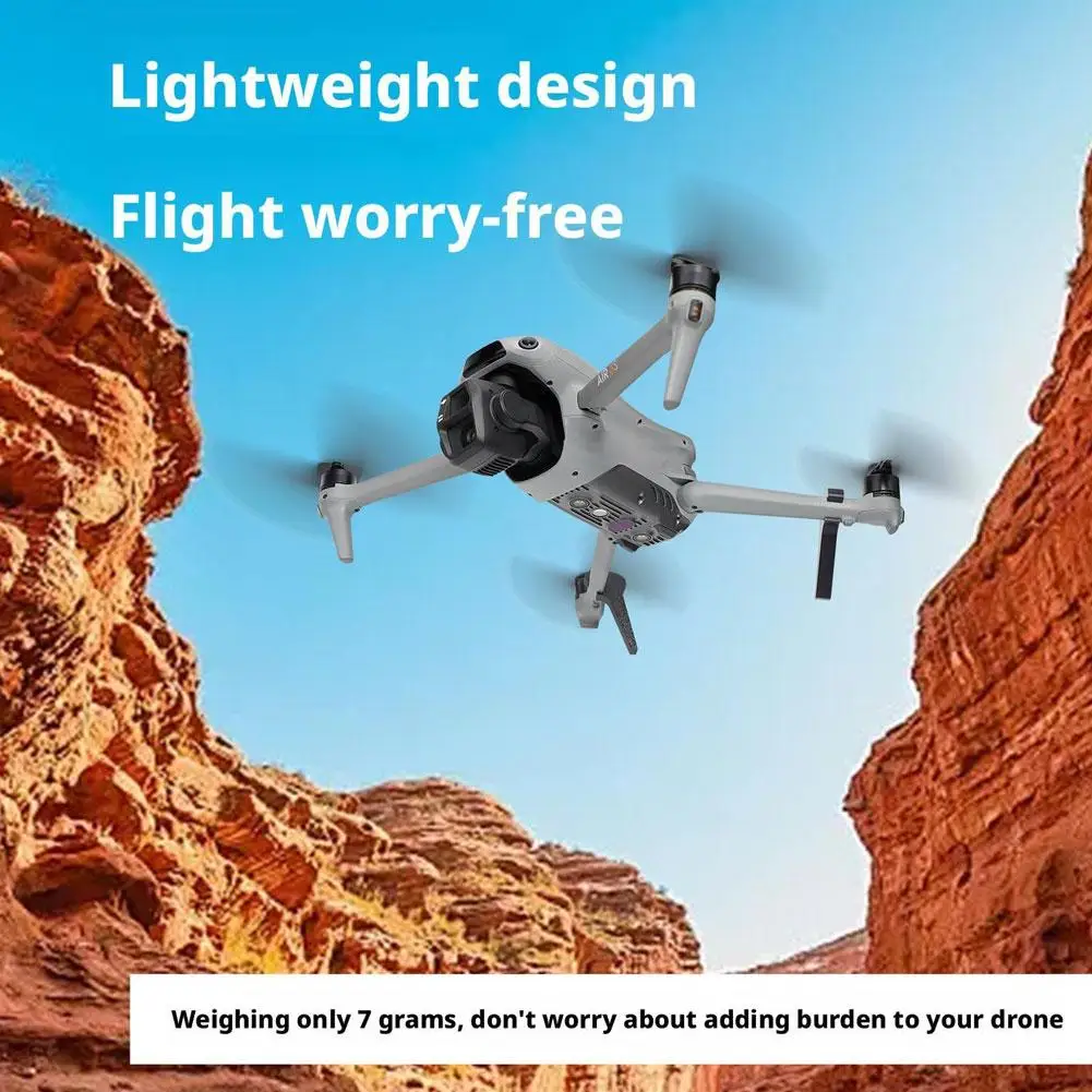 Faltbares Fahrwerk für DJI Mini 5 Pro Drohne, ABS-Höhenverlängerung, Anti-Drop-Schutzfüße, stoßfestes Fahrwerk