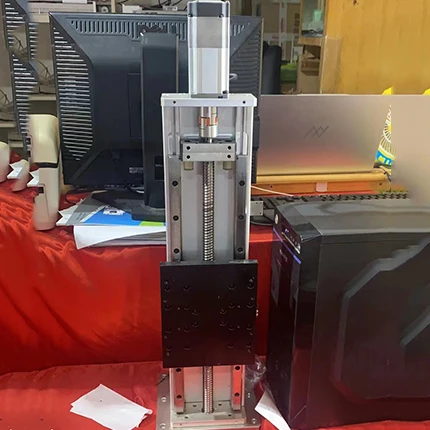 Ca - شراء قضيب توجيه خطي متعدد المحاور للمسرح Z-محور دليل الحركة الخطية الكهربائية PLC الحركة الخطية #1