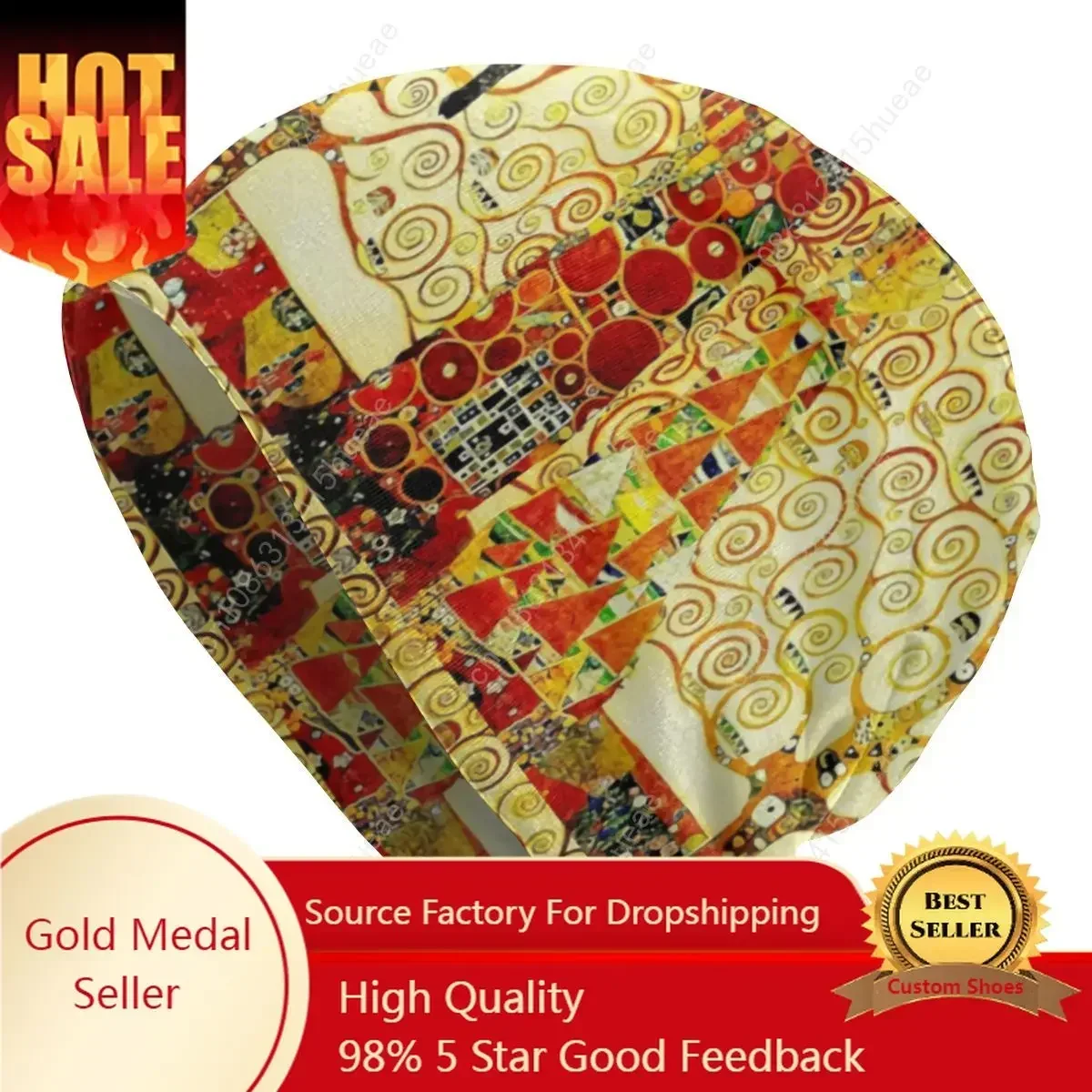 

The Tree Of Life By Gustav Klimt Bonnet Beanie Knitting Hats Women Men Fashion Painting Art Winter Skullies Beanies Caps for Ski