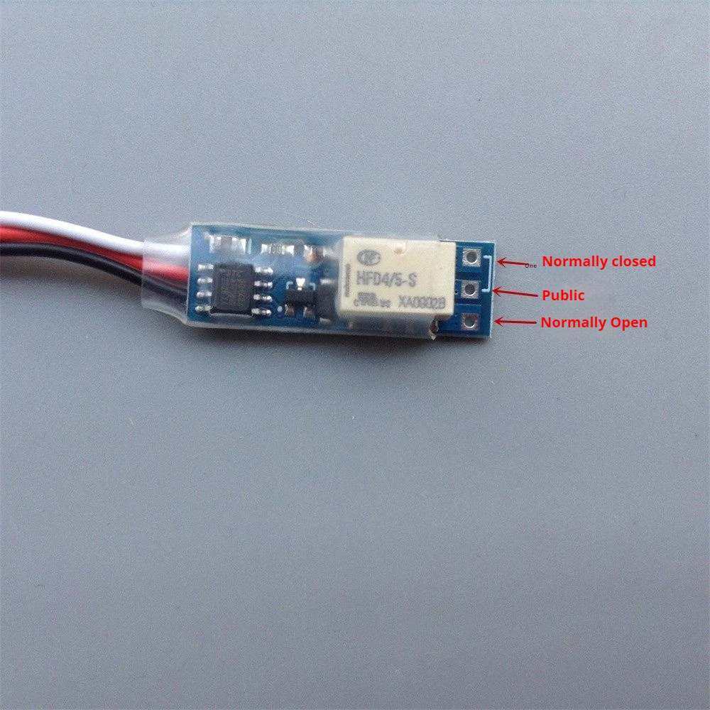 PWM Relay Switch Module for RC Car Boat Airplane 5V PWM Control Delay Disconnection Switch LED Light Control Universal Switch