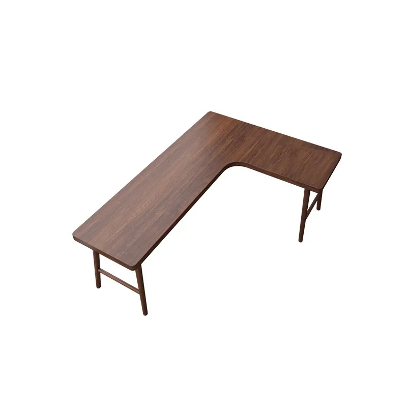 

All solid wood corner desk home desktop computer desk bedroom study office