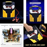 J0MA Universal LCD Battery for Smart Battery 12V/24V Automotive Battery for Car Truck Motorbike