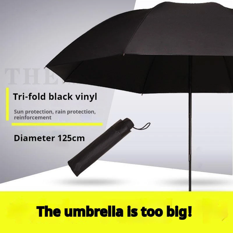 Super Large Folding Umbrella Men Womens Windproof Umbrellas Fold Business Sun Rain Umbrella Travel Whole Family Umbrellas