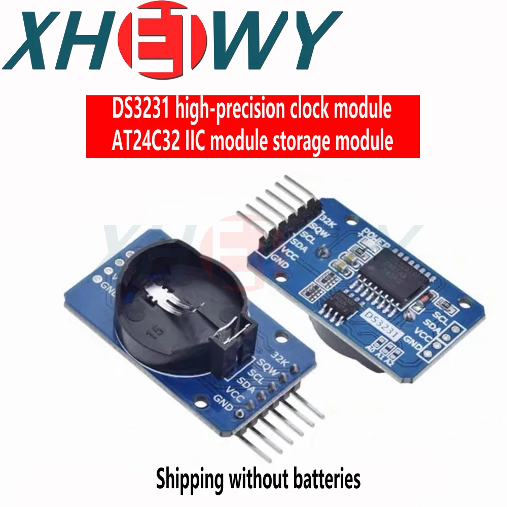 

DS3231 AT24C32 high-precision clock module IIC module storage module without battery