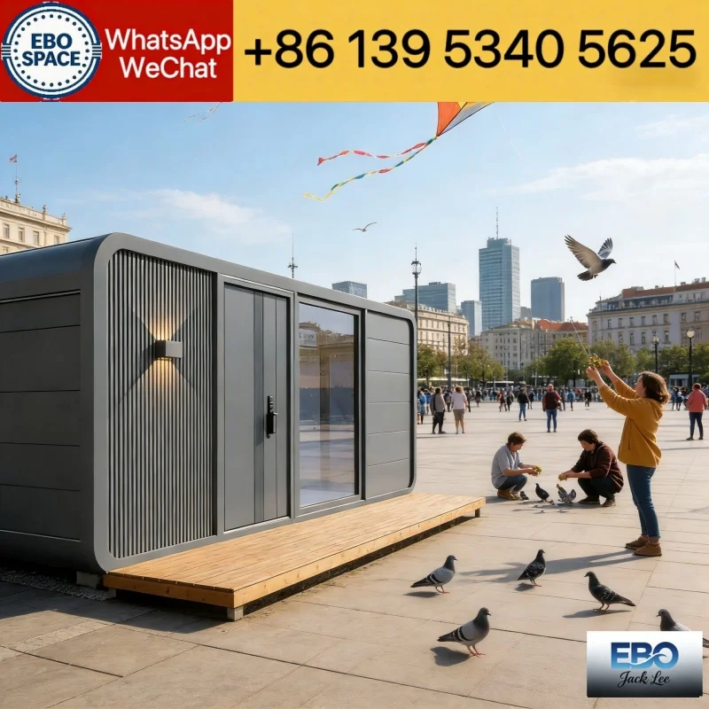 Manufacturer supply 30ft foldable expandable prefab container villa outdoor cabin waterproof durable system with kitchen bathroo