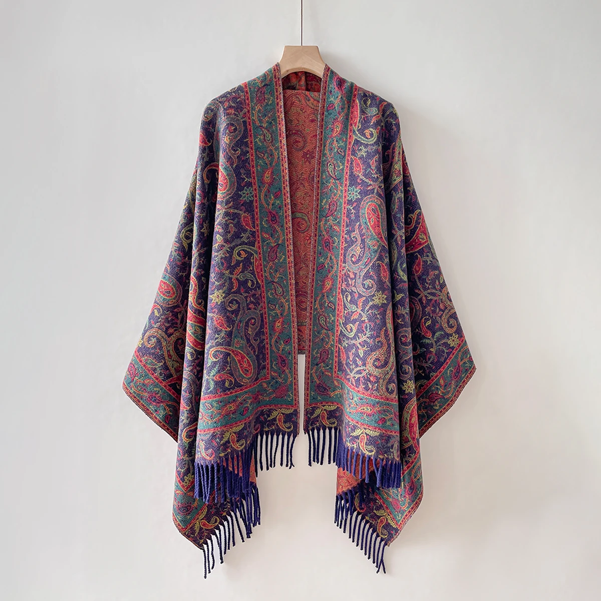 

Новинка 2025 года, женский модный брендовый национальный шарф, роскошные осенне-зимние толстые теплые шали, шарф с узором пейсли, пашмина, женский платок Bufanda