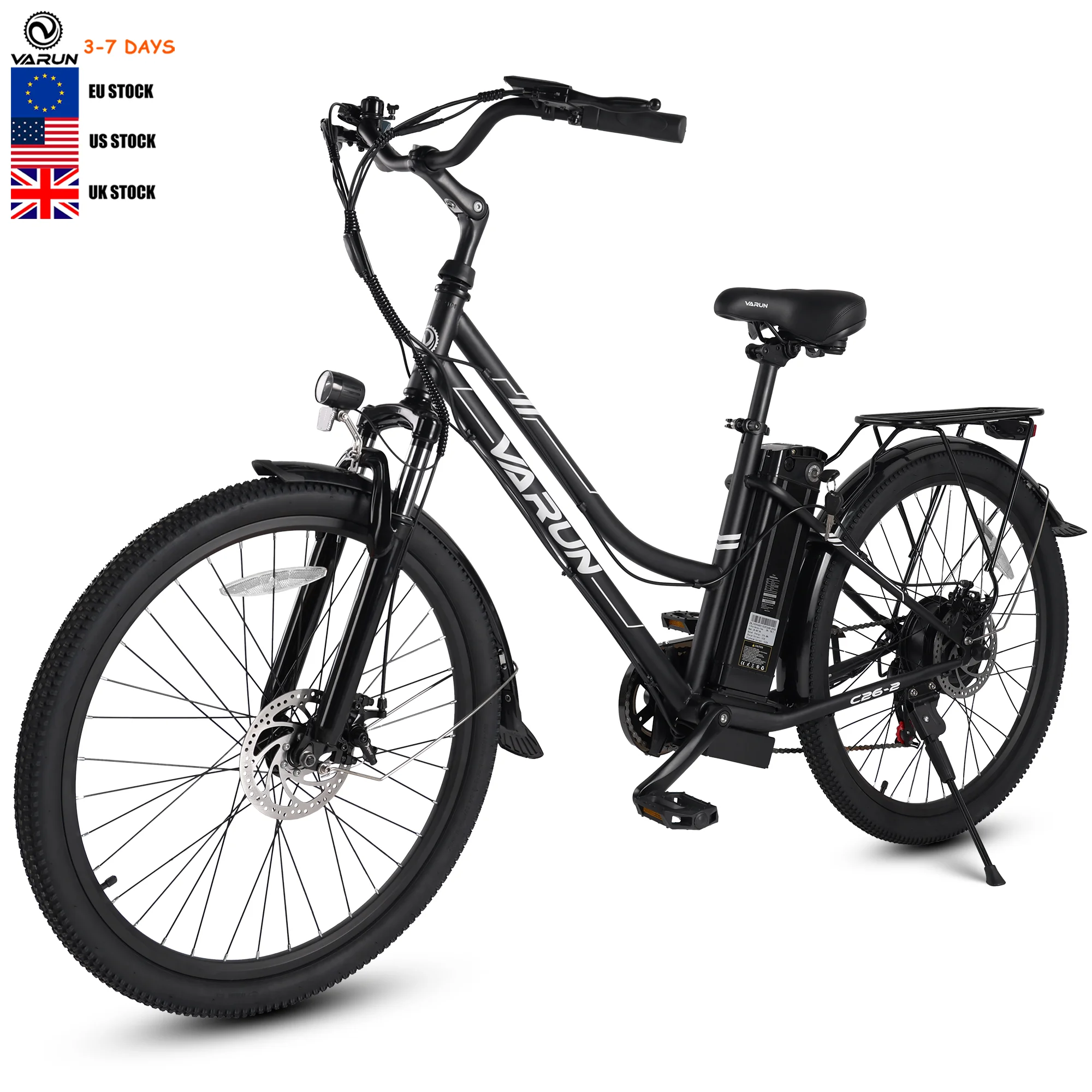 USA EU Stock Ebike for Adults Electric Hybrid Bike Electric City Bike 48V 7.8AH Long Rang Best Electric Bicycle
