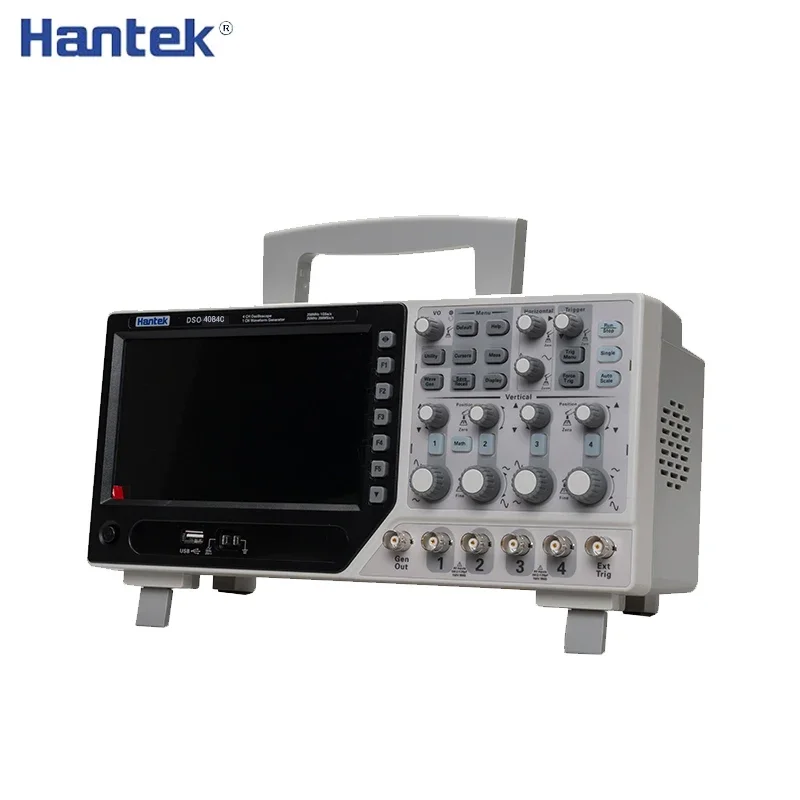 Hantek Official DSO4204B USB Oscilloscopes Digital 4Channels 200Mhz 1GS/s Sample Rate PC LDC Display Electric Osciloscopio