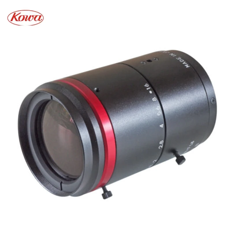 KOWA Industrial Vision Lens LM50FC24M 1.1'' 24MP FC24M Lens Manual Aperture Fixed Focal Length Lens For Industrial Cameras