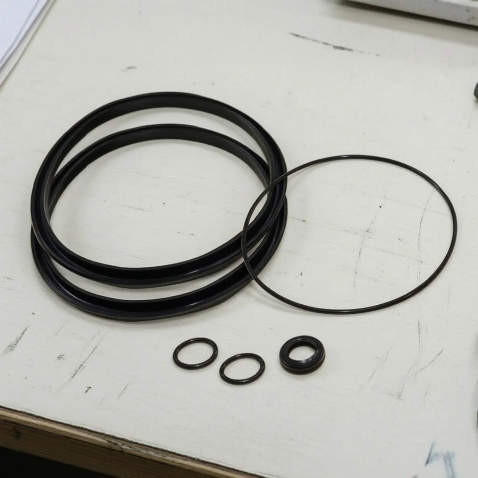 Tire Changer Cylinder Seal Kit Leak Resistant Rubber Seal Seal Kit Tire Changer Gasket Exact Fit Replacement Part Pneumatic view 2