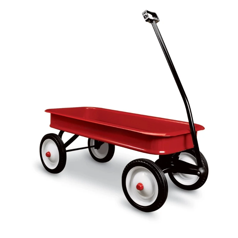 

Radio Flyer, Classic Red Wagon, 10 inch Steel Wheels tool cart