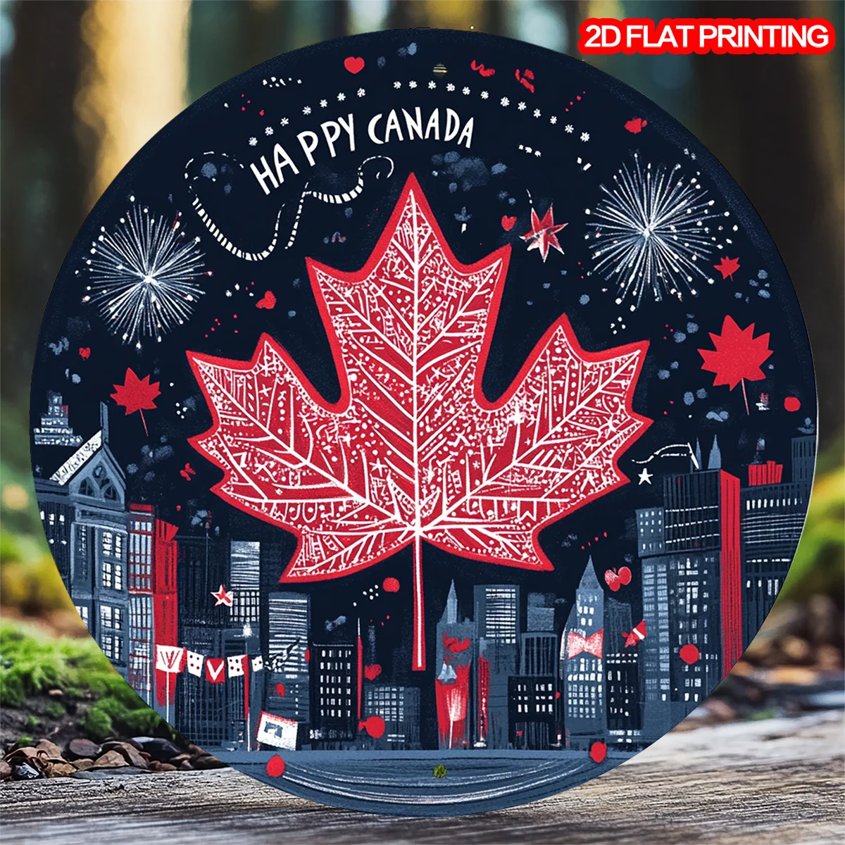 Happy Canada Day 8x8