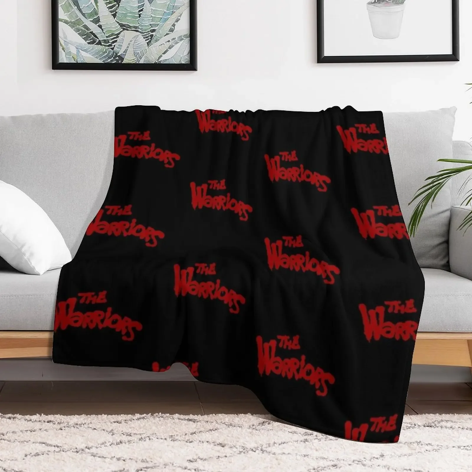 The Warriors Throw Blanket Cozy Throw Blanket for Bed Sofa Chair