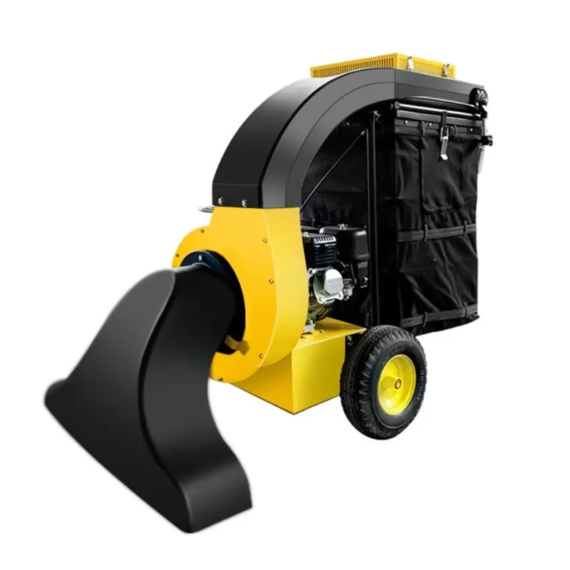5.5HP Leaf Vacuum Cleaner Garden Hand Push Leaf Sweeper Machine for Street Park Farm