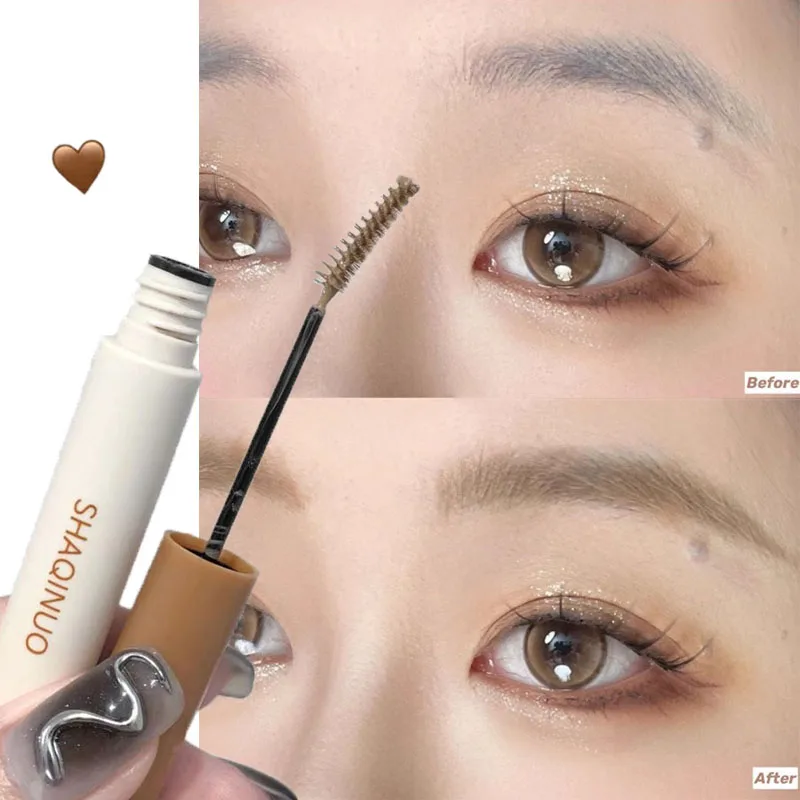 Eyebrow Dye Waterproof Long Lasting Natural Brown Eyebrow Gel Paint Eyebrow Tint Mascara Makeup Brow Enhancer Cream Cosmetics