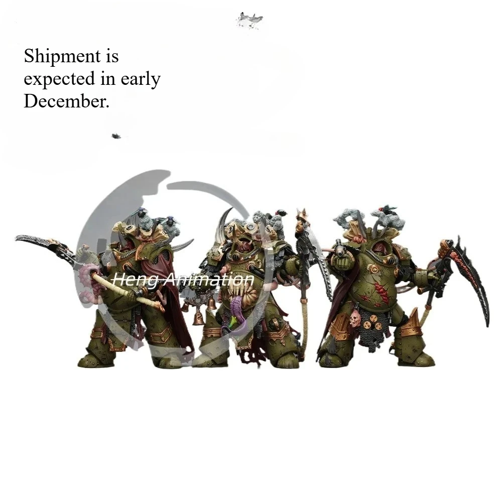 

JOYTOY Dark Source 1/18 Warhammer 40K Death Guard Death Suit Терминатор Воин Подвижная фигурка Новый выпуск