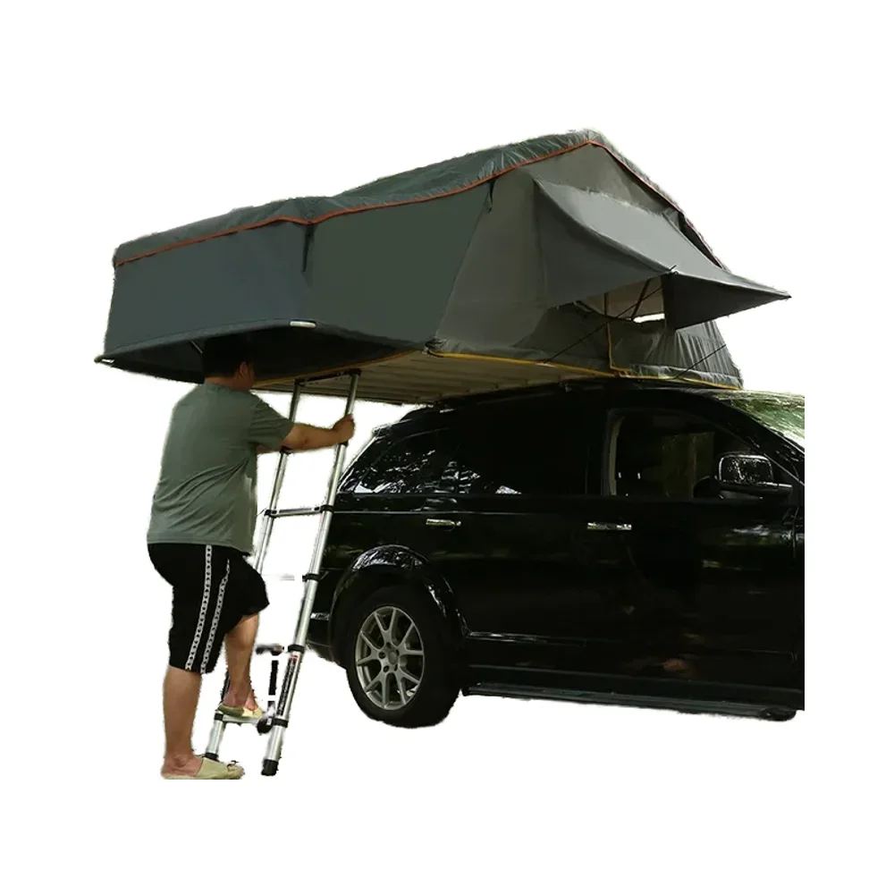 Fully Automatic Self-Driving Outdoor Camping Roof Top Tent Double Layer Four-Season Extendable Quick-Opening Rainproof 2 Person