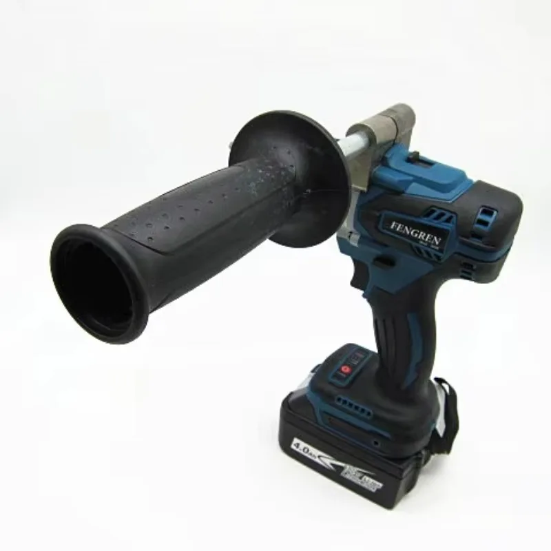 18 فولت/20 فولت/21 فولت 13 مللي متر مثقاب صدمي لاسلكي مفك براغي بدون فرش مع بطاريتين وشاحن