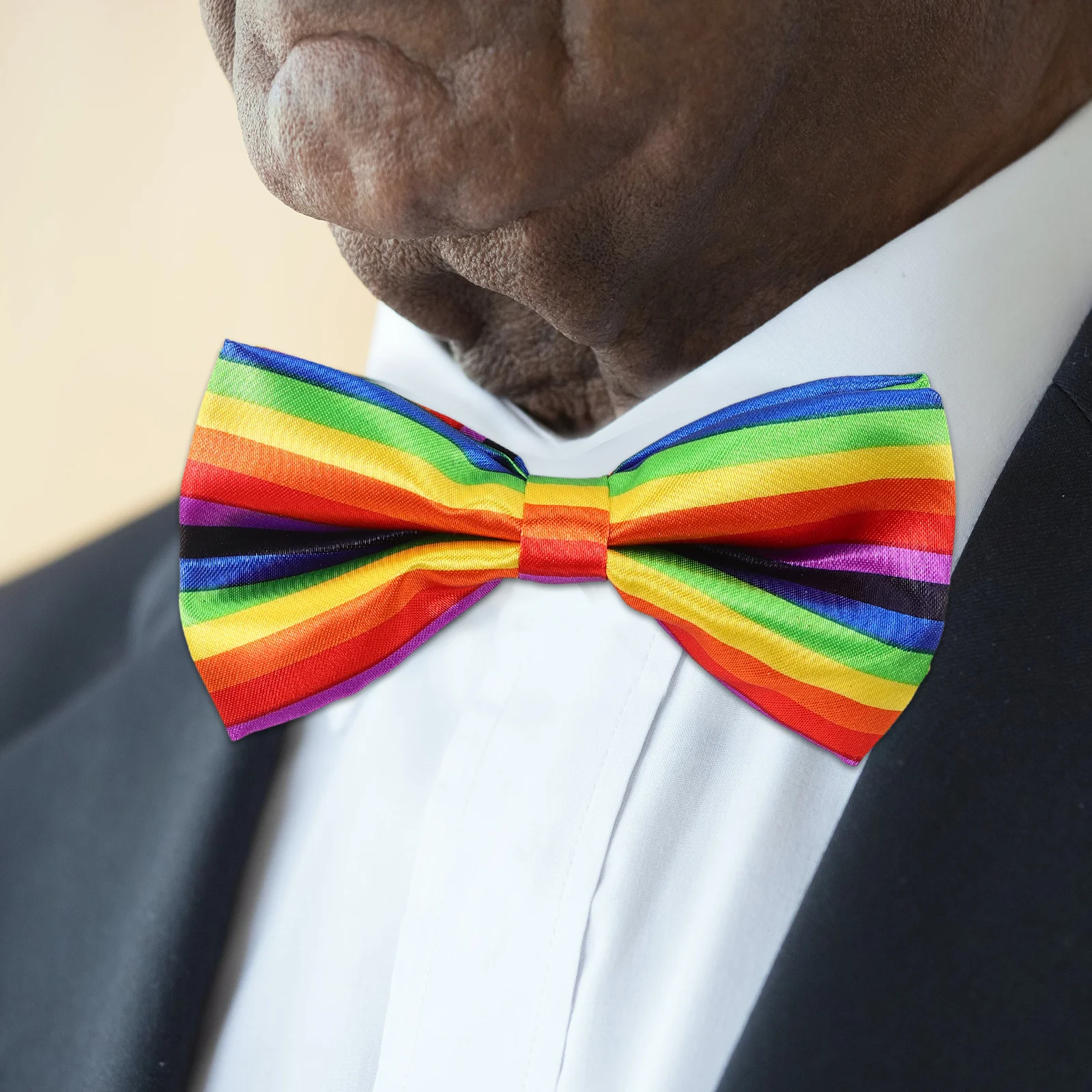 قوس قزح ربطة القوس فيونكة الرجال ربطة العنق الموضة قبل تعادل لحفلات الزفاف مهرجان الملونة العريس سهرة ملحق رجل ربطات القوس فيونكة