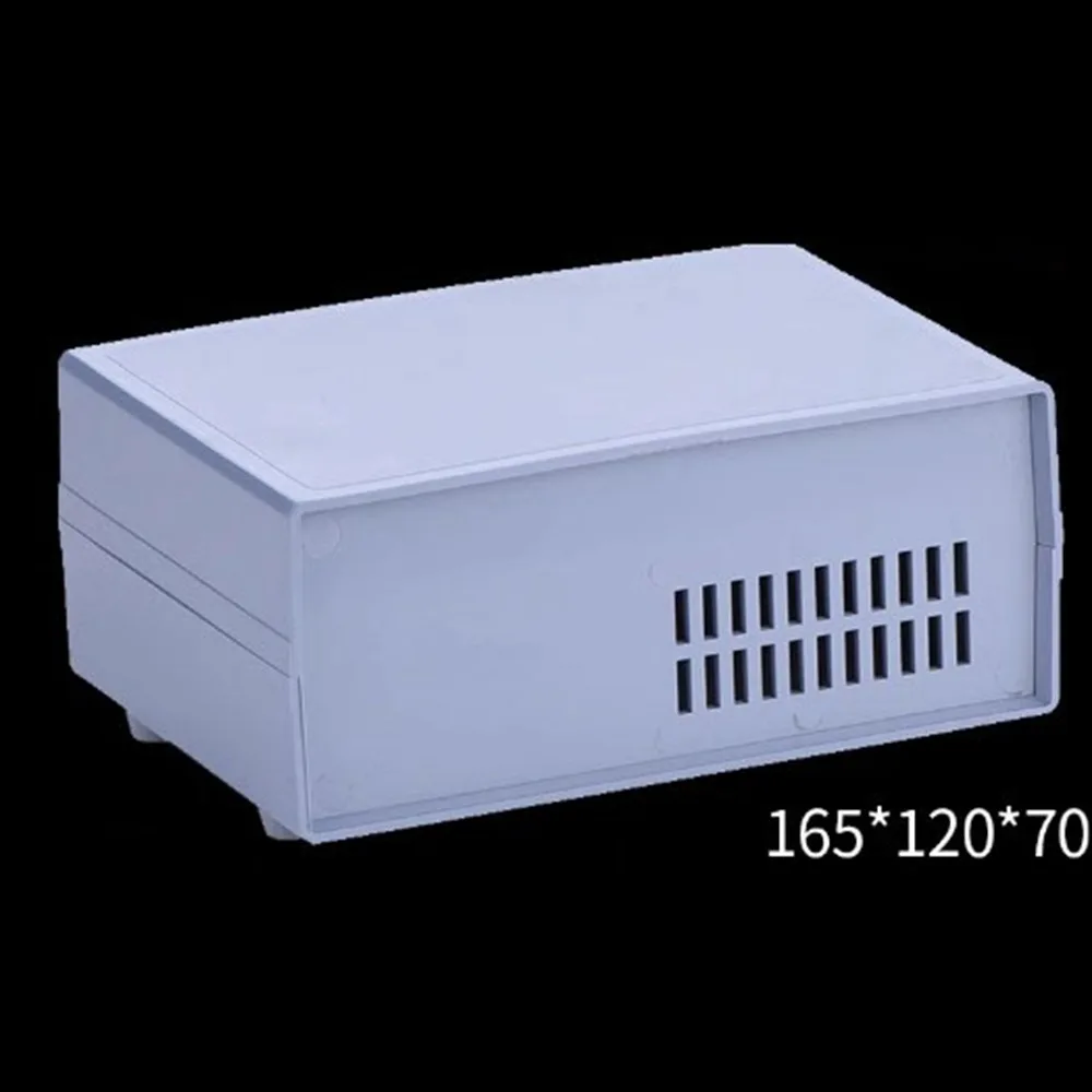 High Quality ABS Plastic DIY Housing Instrument Case Waterproof Grey Electronic Project Box Multicolors Electric Supplies Case