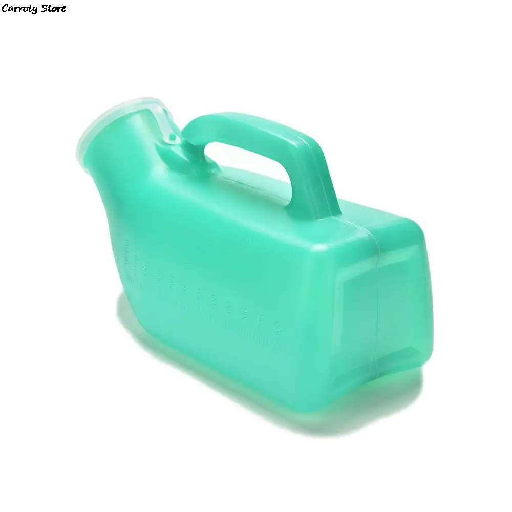 Portable Washable Unisex Mobile Toilet Car Travel Camp Urine Pee Handle Urinal Storage Urinary Bottle Health Care 1200ml