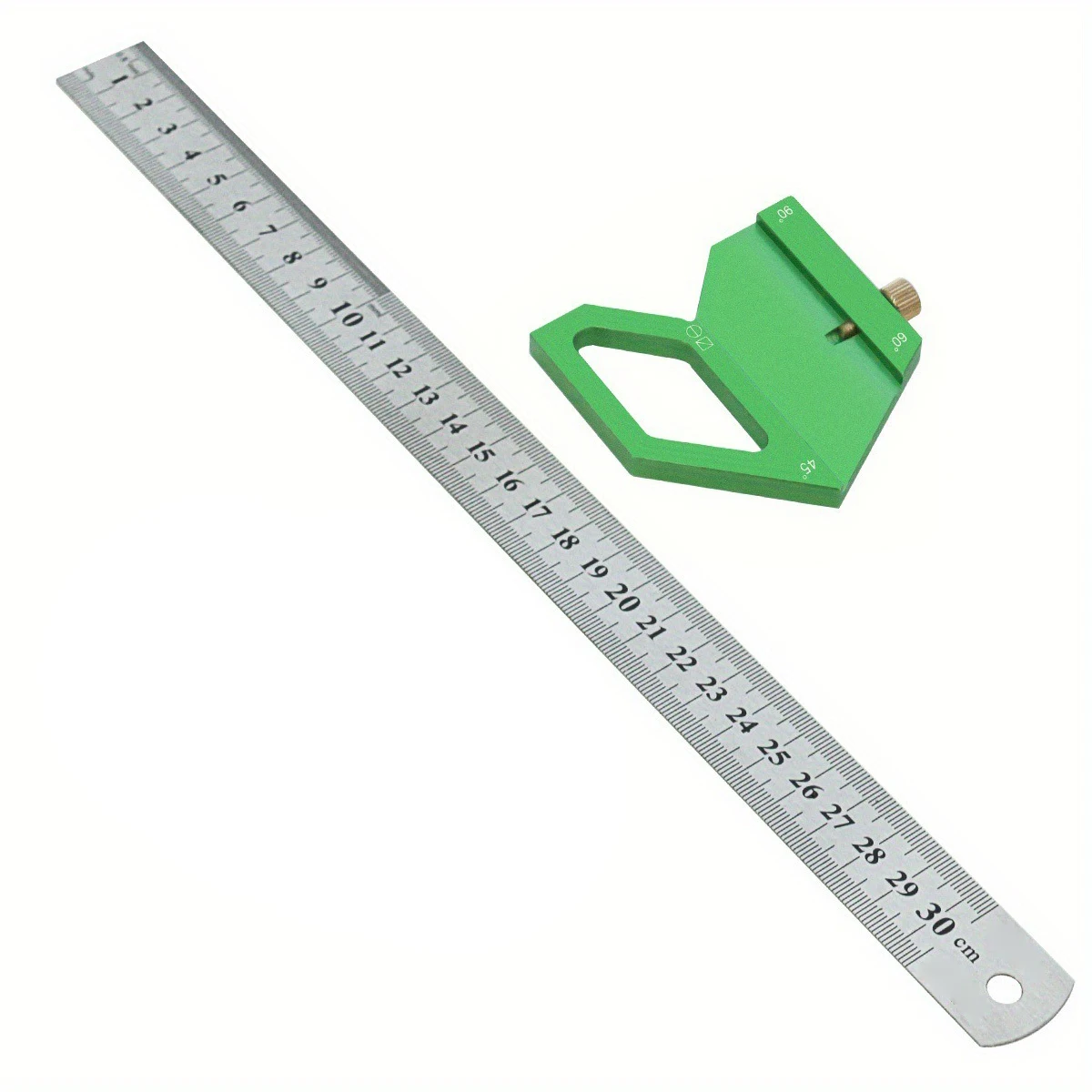 Center Finder Tool Positioning Block Resistance To Rust Versatile Angle Marking Aluminum Alloy Angle Gauge Measuring Tool