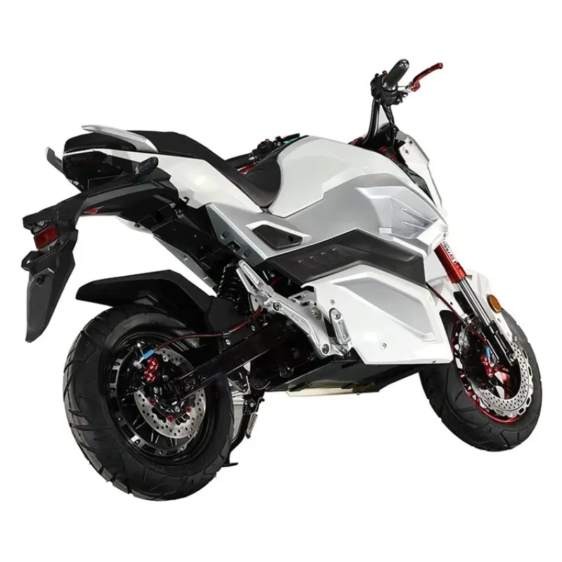 Velocidad máxima del motor 2000W de la motocicleta eléctrica de gama alta de Zuimi 72V de 80 km/h gama máxima de 140 km