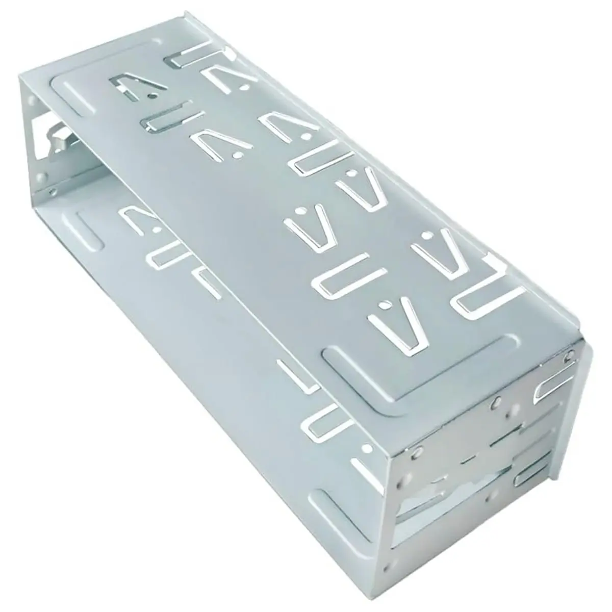 【CYBER MONDAY】Universal Single Din Stereo Radio Replacement Fitting Cage Kit, Single Din Radio Mount Cage Bracket