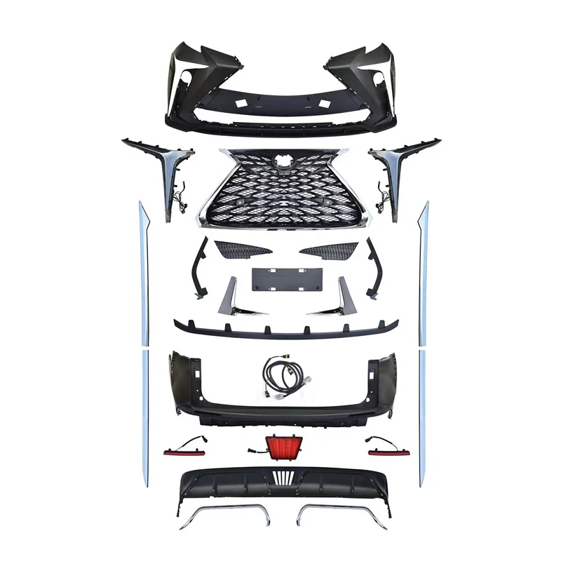 

New Bumper Kit with Grille Trim and LED Lights Suitable for 2021+ Models