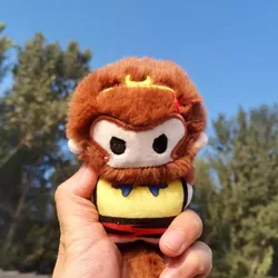 Anime Plush Doll Monkey King Toy Stuffed Animal Keychain Strap Bag Hanging Accessories