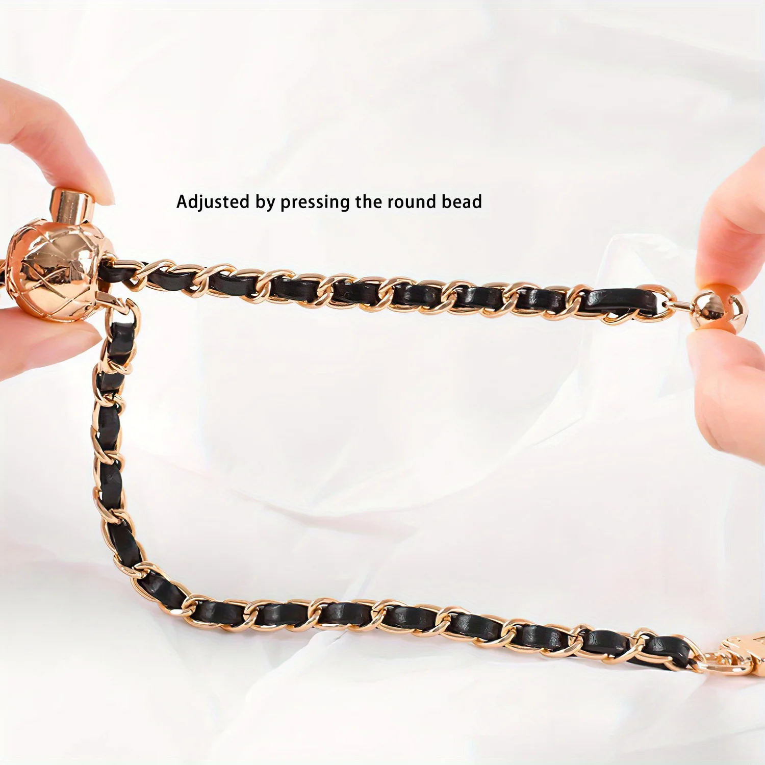 Purse Chain Strap Crossbody Bag Chains Strap Handbag Chain Replacement Leather Chain Straps