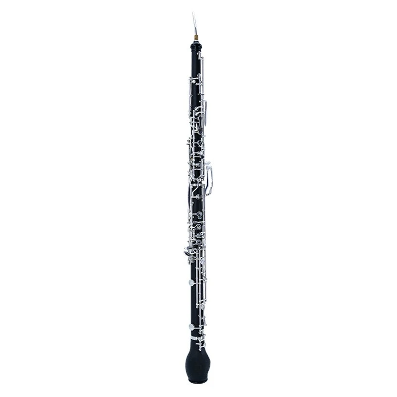 English Pipe F Oboe Musical Instrument Synthetic Wood Silver Plated Beginners Play Adult Grading Practice Instrument