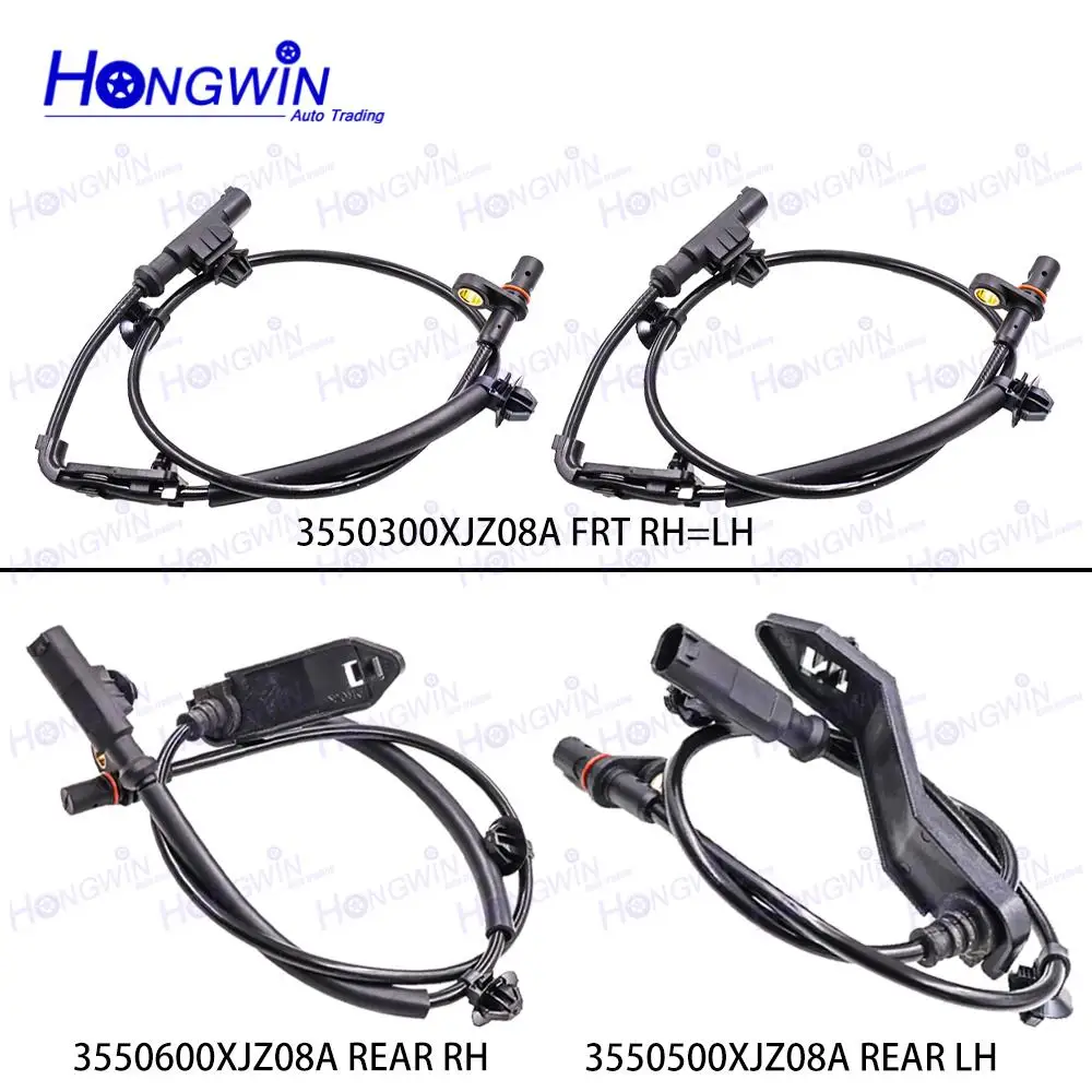 

1/2/4 шт. 3550300 XJZ08A 3550500 XJZ08A 3550600 XJZ08A Передний задний левый правый датчик скорости колеса ABS для GreatWall C50