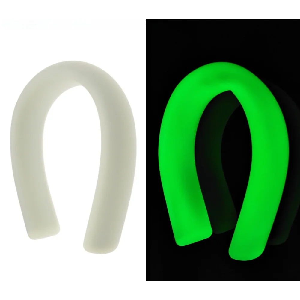 Luminous Diving Weight Silicone Dive Neck Ring Glow Diving Neck Weight Dark Environment Visibility Bendable Silicone Exterior - view 4