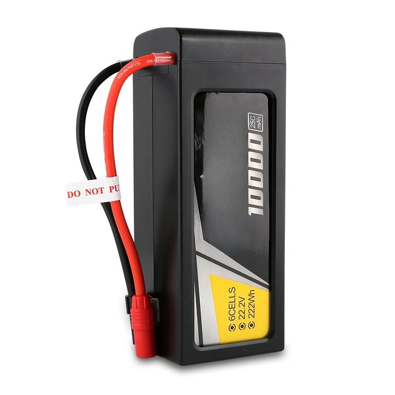 10000mAh High-capacity 6S Helicopter Model Accessories  Intelligent Drone with Long Endurance and Durable Lithium Battery
