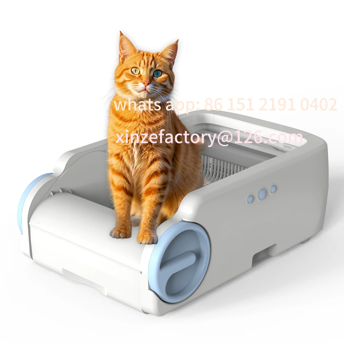 

Customizable Elecpet Intelligent Cat Litter Box Auto Cleaning for Cats & Accessories Toilet Pets Litter Automatic Cats Box