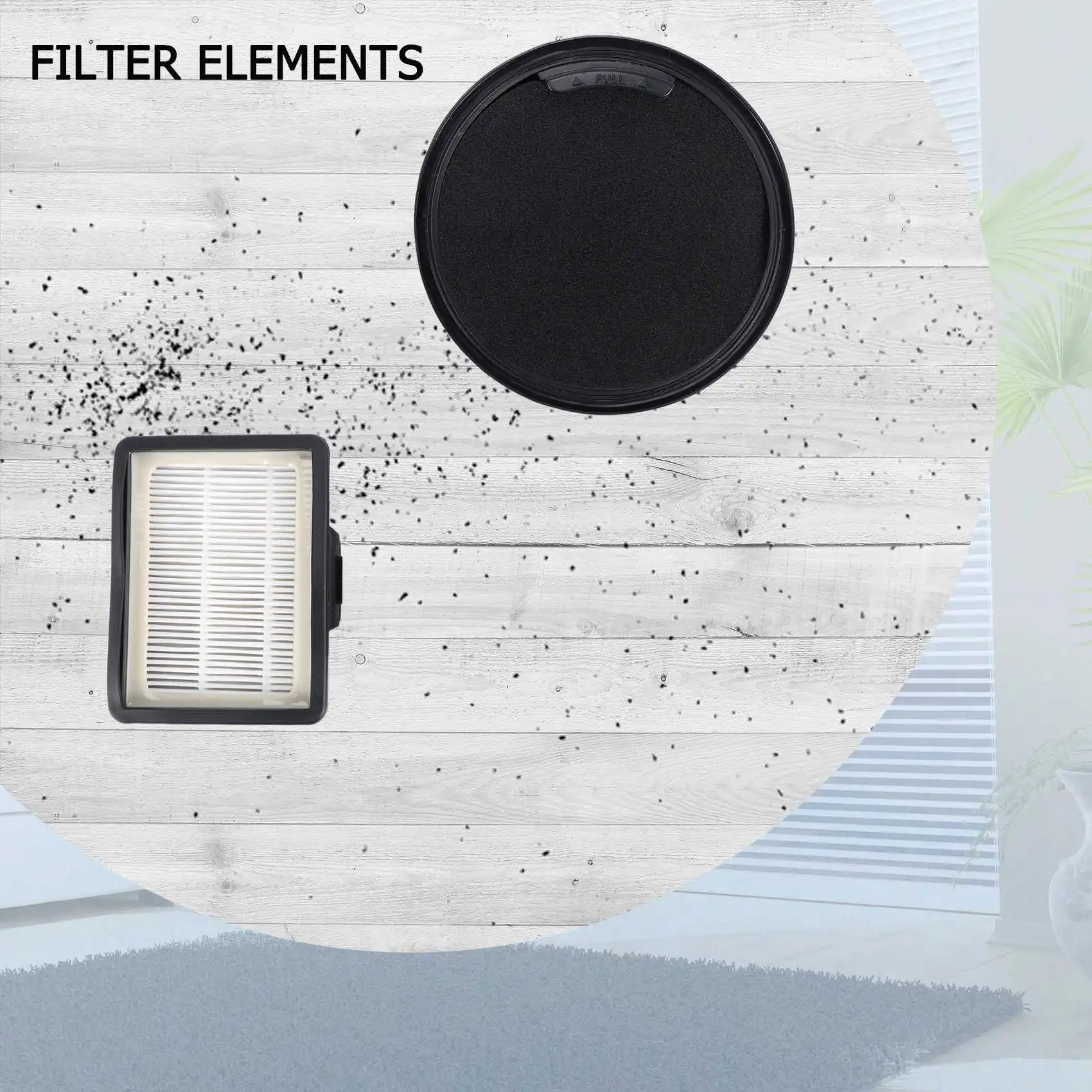 Filtros HEPA para aspiradora, accesorios de repuesto para Amazon Basics VCS35B15KC-70, B071VNCNLF