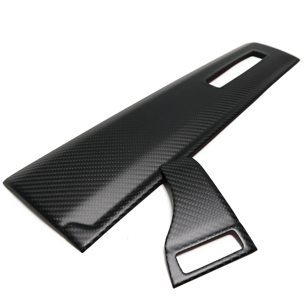 For Dodge Ram 1500 TRX Limited Laramie Rebel 2019-2023 Passenger Glove Box Cover Trim Real Carbon Fiber Interior Accessories view 4