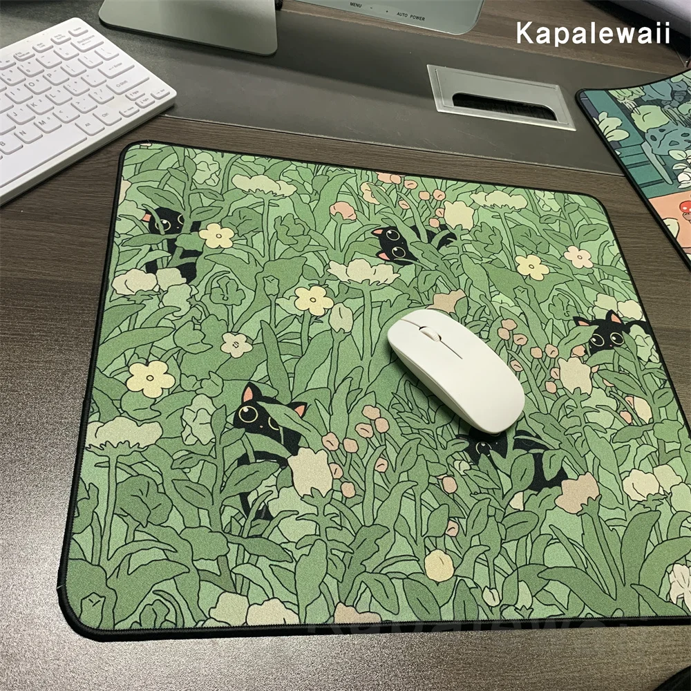 

Control Computer Mouse Pad Professional Gaming Accessories Mause Pad Gamer Mause Carpet Green Plant Desk Mat Keyboard MousePad