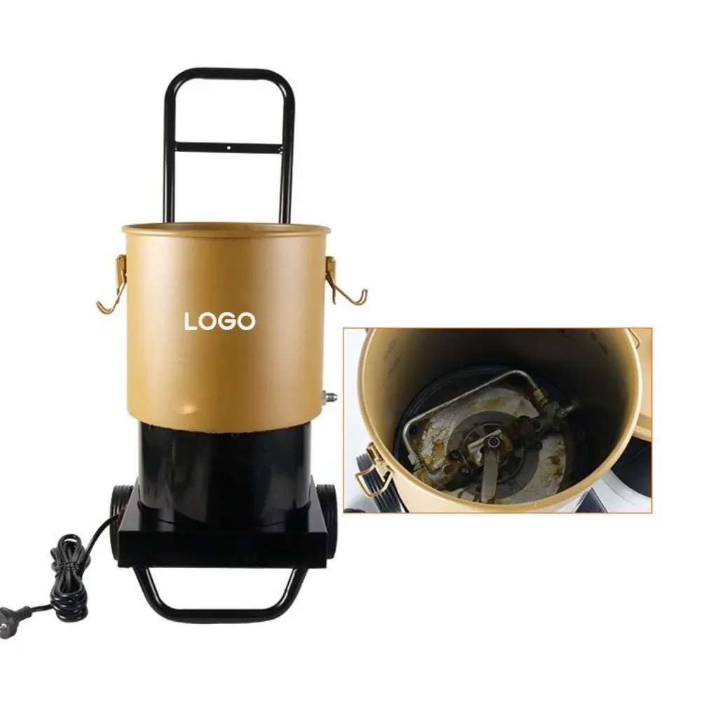 Electric 15L Grease Pump Dispenser 220V/24V/12V Mobile Greaser for Lubrication Mechanical Maintenance and Oil Grease